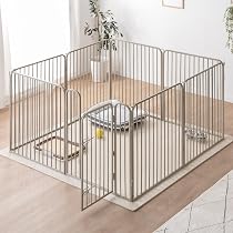 Amazon.co.jp: タンスのゲン ペットサークル RENEW 高さ80cm 屋内外